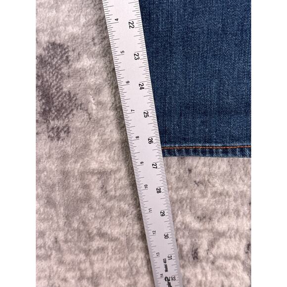 Jean Shop NYC Jeans 31 Womens Ellen Boyfriend Selvedge Denim In Hobo Distressed - Picture 5 of 8